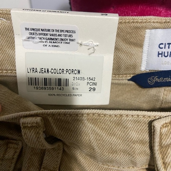 NWT Anthropologie Citizens of Humanity Lyra High Rise Wide Leg Gaucho Jeans 29 - Picture 10 of 11